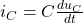 i_C=C\frac{du_C}{dt}