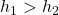 h_1>h_2