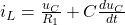 i_L=\frac{u_C}{R_1}+C\frac{du_C}{dt}
